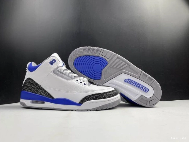 Rep Husky 3 Air Jordan Blue CT8532-145 Racer 0720